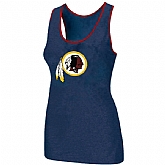 Nike Washington Red Skins Ladies Big Logo Tri-Blend Racerback stretch Tank Top Blue,baseball caps,new era cap wholesale,wholesale hats