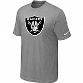 Oakland Raiders Sideline Legend Authentic Logo T-Shirt Light grey,baseball caps,new era cap wholesale,wholesale hats