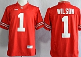 Ohio State Buckeyes #1 Dontre Wilson 2013 Red Big 10 Patch Limited Jerseys,baseball caps,new era cap wholesale,wholesale hats