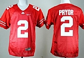 Ohio State Buckeyes #2 Terrelle Pryor Red Jerseys,baseball caps,new era cap wholesale,wholesale hats