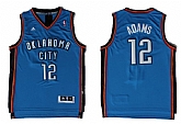 Oklahoma City Thunder #12 Steven Adams Revolution 30 Swingman Blue Jerseys,baseball caps,new era cap wholesale,wholesale hats