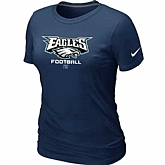Philadelphia Eagles D.Blue Women's Critical Victory T-Shirt,baseball caps,new era cap wholesale,wholesale hats