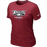 Philadelphia Eagles Red Women's Critical Victory T-Shirt,baseball caps,new era cap wholesale,wholesale hats