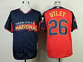 Philadelphia Phillies #26 Chase Utley 2014 All Star Navy Blue Jerseys,baseball caps,new era cap wholesale,wholesale hats