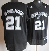 San Antonio Spurs #21 Big Fundamental Black Fashion Jerseys,baseball caps,new era cap wholesale,wholesale hats