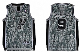 San Antonio Spurs #9 Tony Parker Revolution 30 Swingman Camo Jerseys,baseball caps,new era cap wholesale,wholesale hats