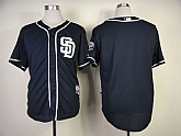 San Diego Padres Blank Navy Blue Jerseys,baseball caps,new era cap wholesale,wholesale hats