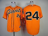 San Francisco Giants #24 Mays 2014 Orange Jerseys,baseball caps,new era cap wholesale,wholesale hats
