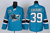 San Jose Sharks #39 Logan Couture 2014 Blue Jerseys,baseball caps,new era cap wholesale,wholesale hats