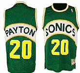 Seattle Supersonics #20 Gary Payton 1994-95 Green Throwback Swingman Jerseys,baseball caps,new era cap wholesale,wholesale hats