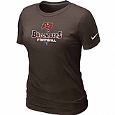 Tampa Bay Buccaneers Brown Women's Critical Victory T-Shirt,baseball caps,new era cap wholesale,wholesale hats