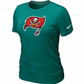 Tampa Bay Buccaneers L.Green Women's Logo T-Shirt,baseball caps,new era cap wholesale,wholesale hats