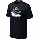 Vancouver Canucks Black Big & Tall Logo T-Shirt,baseball caps,new era cap wholesale,wholesale hats