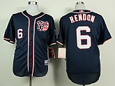Washington Nationals #6 Rendon Navy Blue Jerseys,baseball caps,new era cap wholesale,wholesale hats