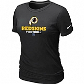 Washington Red Skins Black Women's Critical Victory T-Shirt,baseball caps,new era cap wholesale,wholesale hats