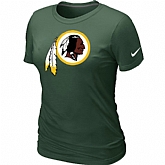 Washington Red Skins D.Green Women's Logo T-Shirt,baseball caps,new era cap wholesale,wholesale hats