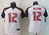 Women Nike Limited Tampa Bay Buccaneers #12 McCown White Jerseys,baseball caps,new era cap wholesale,wholesale hats