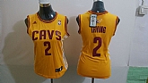 Womens Cleveland Cavaliers #2 Kyrie Irving Revolution 30 Swingman Yellow Jerseys,baseball caps,new era cap wholesale,wholesale hats