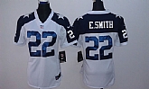 Womens Limited Nike Dallas Cowboys #22 Emmitt Smith White Thanksgiving Jerseys,baseball caps,new era cap wholesale,wholesale hats