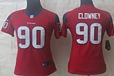 Womens Nike Houston Texans #90 Jadeveon Clowney Red Limited Jerseys,baseball caps,new era cap wholesale,wholesale hats