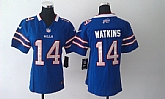 Womens Nike Limited Buffalo Bills #14 Watkins Blue Jerseys,baseball caps,new era cap wholesale,wholesale hats