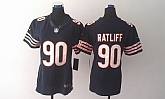 Womens Nike Limited Chicago Bears #90 Jeremiah Ratliff Navy Blue Jerseys,baseball caps,new era cap wholesale,wholesale hats