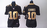 Womens Nike Limited New Orleans Saints #10 Cooks Black Jerseys,baseball caps,new era cap wholesale,wholesale hats