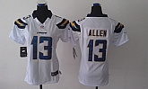 Womens Nike Limited San Diego Chargers #13 Keenan Allen White Jerseys,baseball caps,new era cap wholesale,wholesale hats
