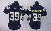 Womens Nike Limited San Diego Chargers #39 Woodhead Navy Blue Jerseys,baseball caps,new era cap wholesale,wholesale hats