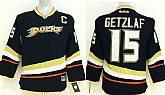 Youth Anaheim Ducks #15 Ryan Getzlaf Black Jerseys,baseball caps,new era cap wholesale,wholesale hats