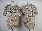 Youth Cincinnati Reds #21 Todd Frazier 2014 Camo Jerseys,baseball caps,new era cap wholesale,wholesale hats