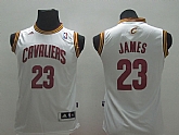 Youth Cleveland Cavaliers #23 LeBron James Revolution 30 Swingman White Jerseys,baseball caps,new era cap wholesale,wholesale hats