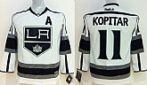 Youth Los Angeles Kings #11 Anze Kopitar White Jerseys,baseball caps,new era cap wholesale,wholesale hats