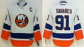 Youth New York Islanders #91 John Tavares White Jerseys,baseball caps,new era cap wholesale,wholesale hats