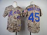 Youth New York Mets #45 Zack Wheeler 2014 Camo Jerseys,baseball caps,new era cap wholesale,wholesale hats