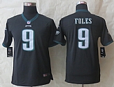 Youth Nike Limited Philadelphia Eagles #9 Foles Black Jerseys,baseball caps,new era cap wholesale,wholesale hats