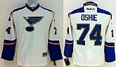 Youth St. Louis Blues #74 T.J. Oshie White Jerseys,baseball caps,new era cap wholesale,wholesale hats
