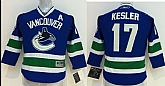 Youth Vancouver Canucks #17 Kesler Blue Jerseys,baseball caps,new era cap wholesale,wholesale hats
