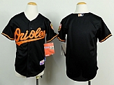 Youth Baltimore Orioles Blank Black Jerseys,baseball caps,new era cap wholesale,wholesale hats
