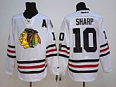 Chicago Blackhawks #10 Patrick Sharp 2015 Winter Classic White Jerseys,baseball caps,new era cap wholesale,wholesale hats
