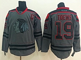 Chicago Blackhawks #19 Jonathan Toews Dark Gray Jerseys,baseball caps,new era cap wholesale,wholesale hats