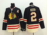 Chicago Blackhawks #2 Duncan Keith 2015 Winter Classic Black Jerseys,baseball caps,new era cap wholesale,wholesale hats