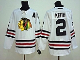 Chicago Blackhawks #2 Duncan Keith 2015 Winter Classic White Jerseys,baseball caps,new era cap wholesale,wholesale hats