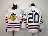 Chicago Blackhawks #20 Brandon Saad 2015 Winter Classic White Jerseys,baseball caps,new era cap wholesale,wholesale hats
