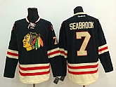Chicago Blackhawks #7 Brent Seabrook 2015 Winter Classic Black Jerseys,baseball caps,new era cap wholesale,wholesale hats