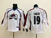 Youth Colorado Avalanche #19 Joe Sakic White Jerseys,baseball caps,new era cap wholesale,wholesale hats