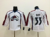 Youth Colorado Avalanche #33 Patrick Roy White Jerseys,baseball caps,new era cap wholesale,wholesale hats