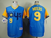 Tampa Bay Rays #9 Wil Myers 1988 Throwback Light Blue Jerseys,baseball caps,new era cap wholesale,wholesale hats