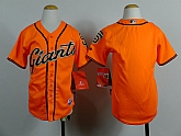 Youth San Francisco Giants Blank Orange Jerseys,baseball caps,new era cap wholesale,wholesale hats