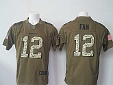 Nike Limited Seattle Seahawks #12 Fan Salute To Service Green Jerseys,baseball caps,new era cap wholesale,wholesale hats